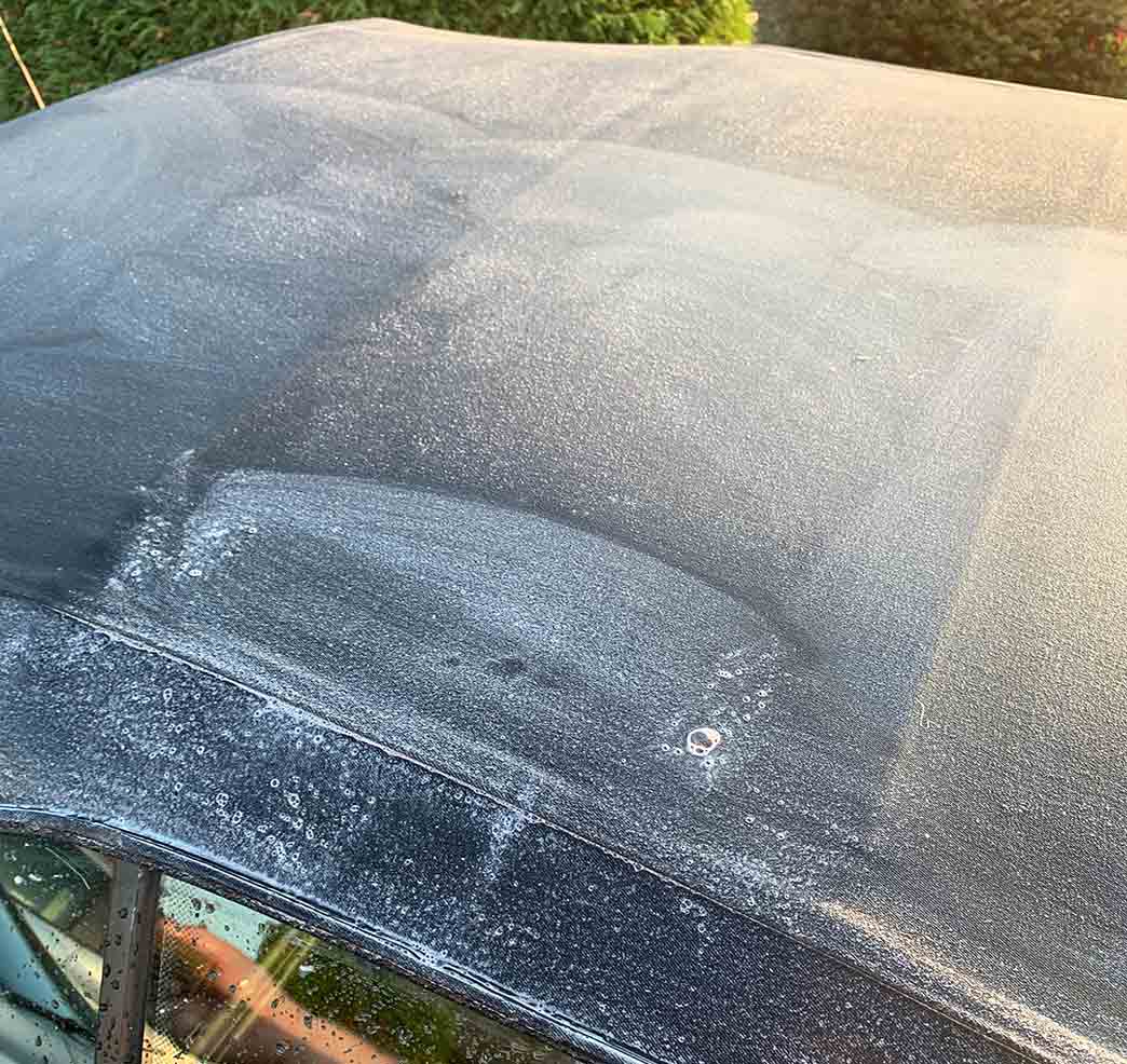 Convertible roof cleaning service Fantastic Cleaners