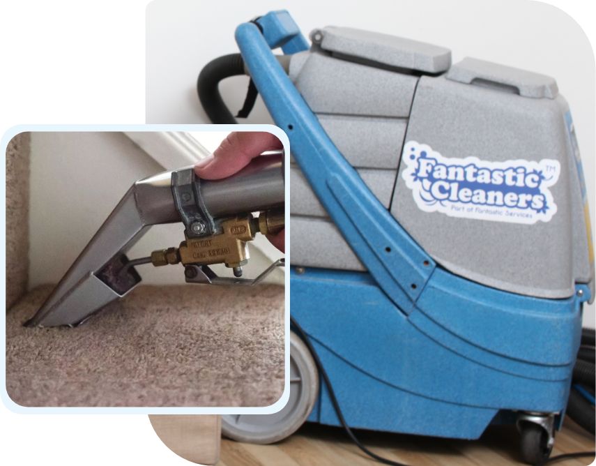 Professional carpet cleaning machine